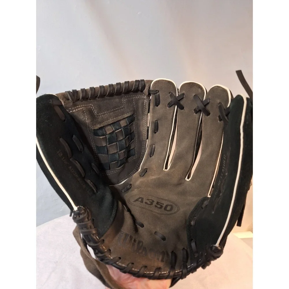 WILSON‎ Black MLB Baseball Glove Genuine Leather A350 12 1/2